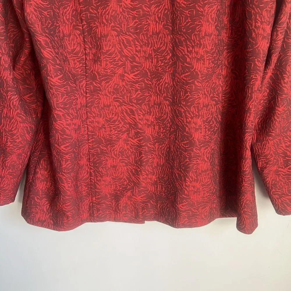 Misook Wispy Pattern Woven Jacket - Picture 10 of 13
